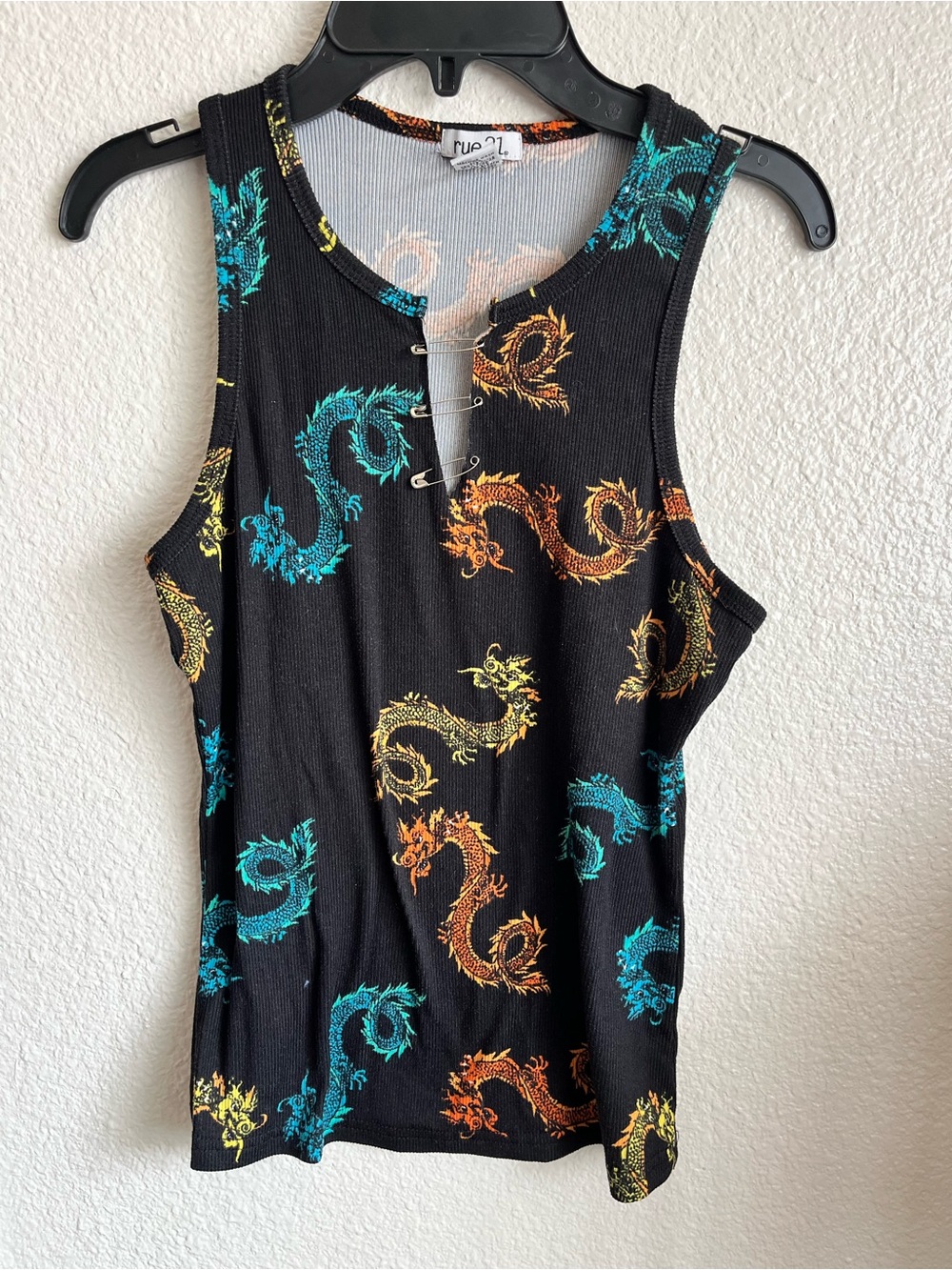 Rue21 Dragon Tank Top